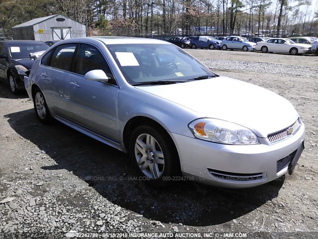 2G1WB5E35E1102838 - 2014 CHEVROLET IMPALA LIMITED LT SILVER photo 1