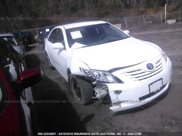 4T4BE46K09R111603 - 2009 TOYOTA CAMRY SE/LE/XLE WHITE photo 1