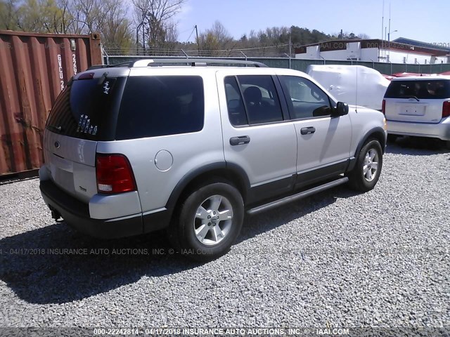 1FMZU73K13UA10630 - 2003 FORD EXPLORER XLT/XLT SPORT/NBX SILVER photo 4