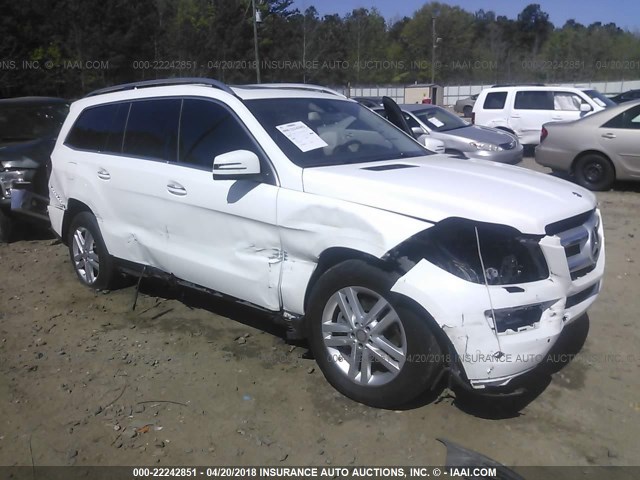 4JGDF6EE8GA696856 - 2016 MERCEDES-BENZ GL 450 4MATIC WHITE photo 1