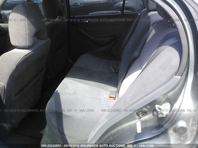 JHMES96695S020631 - 2005 HONDA CIVIC HYBRID GRAY photo 8