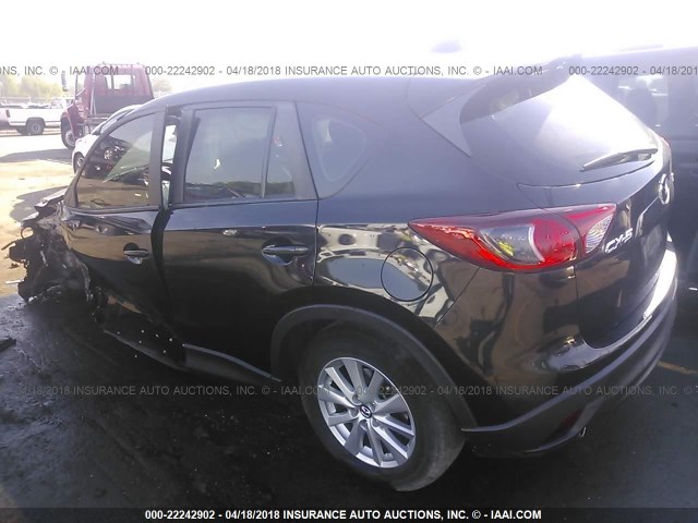 JM3KE2BE2F0538035 - 2015 MAZDA CX-5 SPORT BLACK photo 3