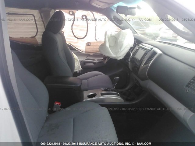 5TFLU4EN8EX097492 - 2014 TOYOTA TACOMA DOUBLE CAB თეთრი ფოტო 5
