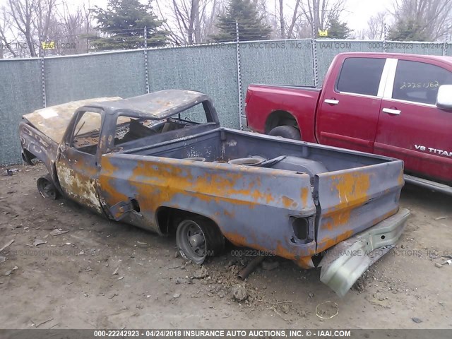 TKL146S520445 - 1976 GMC K1500 ORANGE photo 3