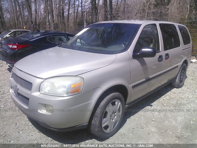 1GNDV23147D100986 - 2007 CHEVROLET UPLANDER LS GRAY photo 2