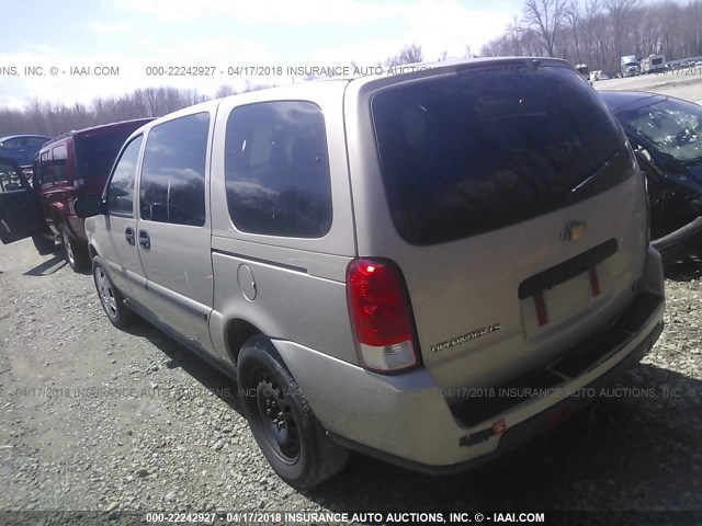 1GNDV23147D100986 - 2007 CHEVROLET UPLANDER LS GRAY photo 3