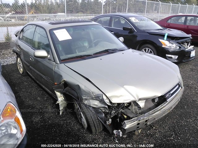 4S3BE656926214074 - 2002 SUBARU LEGACY GT LIMITED TAN photo 1