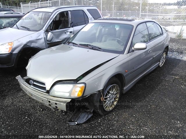 4S3BE656926214074 - 2002 SUBARU LEGACY GT LIMITED TAN photo 2