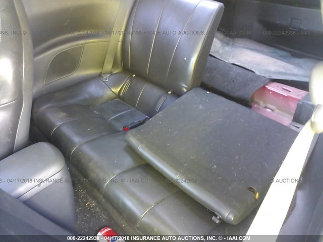 4A3AK34T38E029508 - 2008 MITSUBISHI ECLIPSE GT ORANGE photo 8