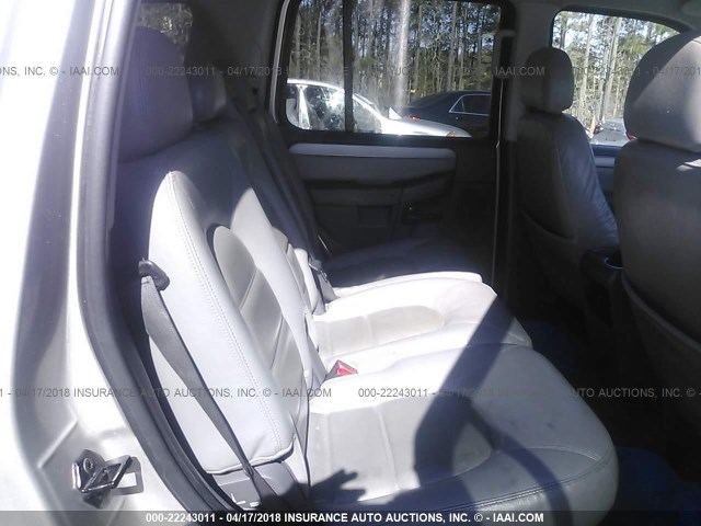 1FMZU73E64ZB45620 - 2004 FORD EXPLORER XLT/XLT SPORT/NBX 银色 照片 8