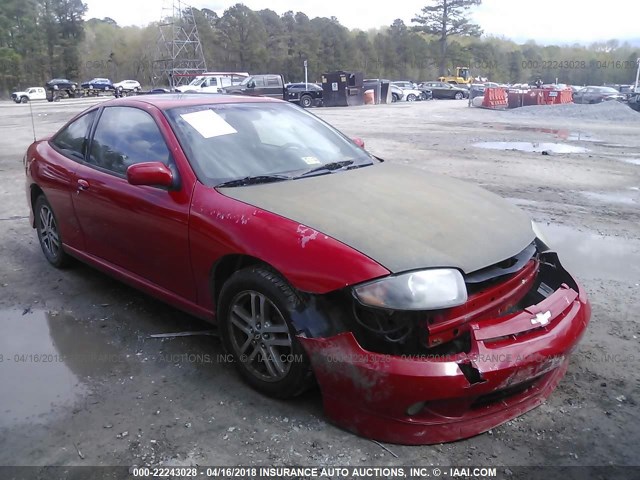 1G1JH12F347166300 - 2004 CHEVROLET CAVALIER LS SPORT RED photo 1