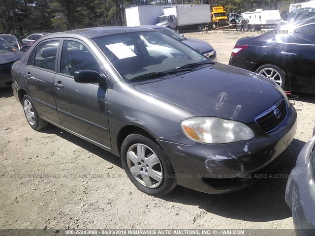 2T1BR32E85C422202 - 2005 TOYOTA COROLLA CE/LE/S GRAY photo 1