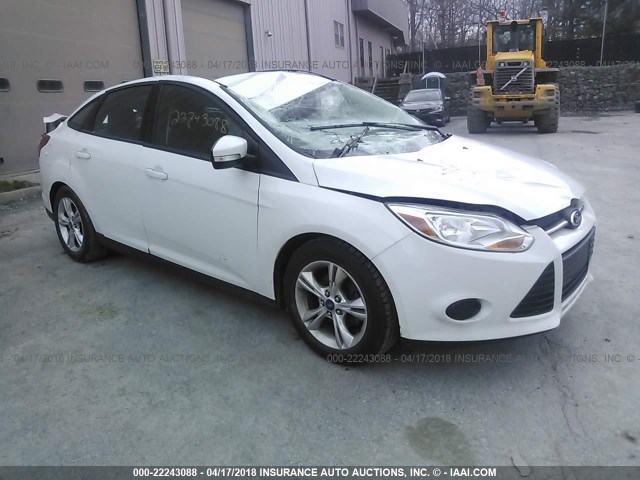 1FADP3F23EL134343 - 2014 FORD FOCUS SE WHITE photo 1