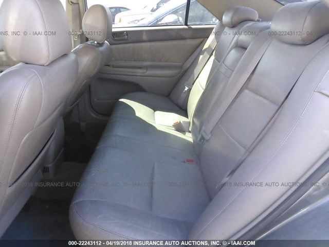 4T1BE32K33U674047 - 2003 TOYOTA CAMRY LE/XLE/SE ოქროსფერი ფოტო 8