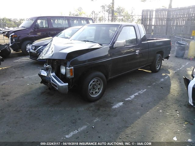 1N6HD16S9SC382212 - 1995 NISSAN TRUCK KING CAB SE/KING CAB XE BLACK photo 2