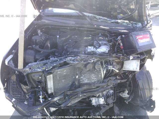 3TMJU4GN3FM184518 - 2015 TOYOTA TACOMA DOUBLE CAB PRERUNNER BLACK photo 10