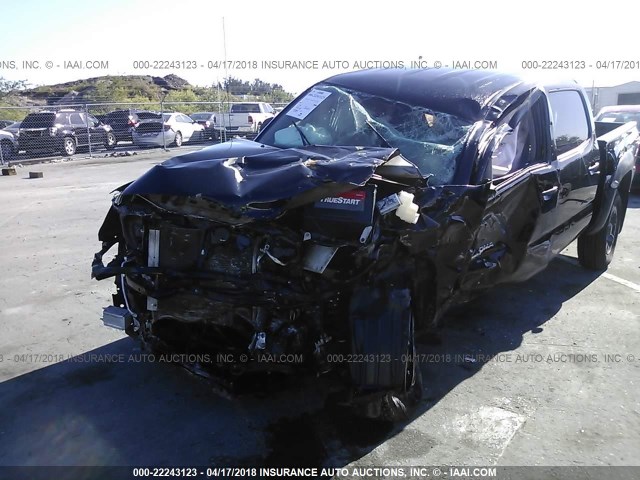 3TMJU4GN3FM184518 - 2015 TOYOTA TACOMA DOUBLE CAB PRERUNNER BLACK photo 6