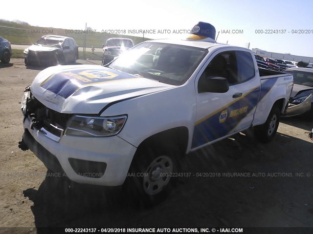 1GCHSAEA9F1189268 - 2015 CHEVROLET COLORADO TURQUOISE photo 2