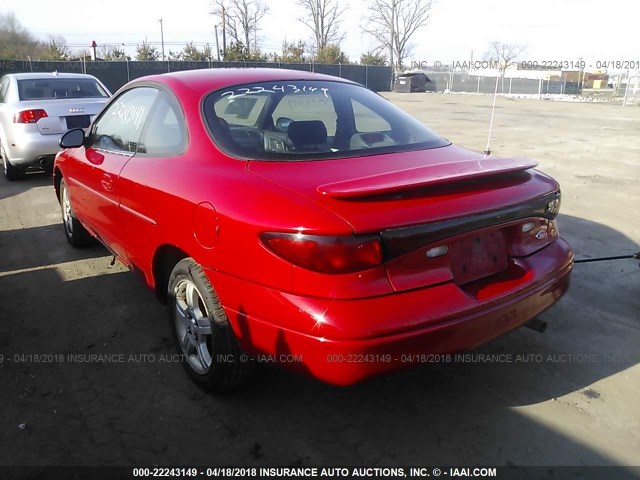 3FAFP11323R159021 - 2003 FORD ESCORT ZX2 RED photo 3