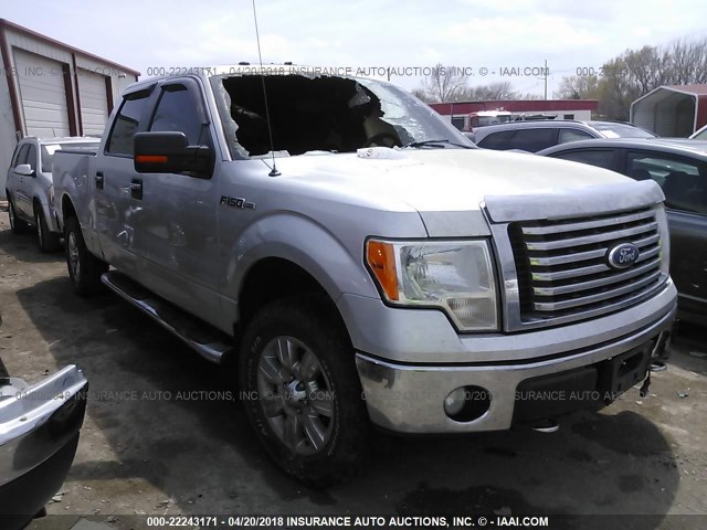1FTFW1E83AFB50194 - 2010 FORD F150 SUPERCREW SILVER photo 1