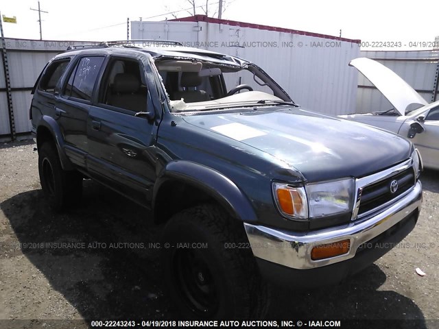 JT3HN87R7W0194076 - 1998 TOYOTA 4RUNNER LIMITED GREEN photo 1