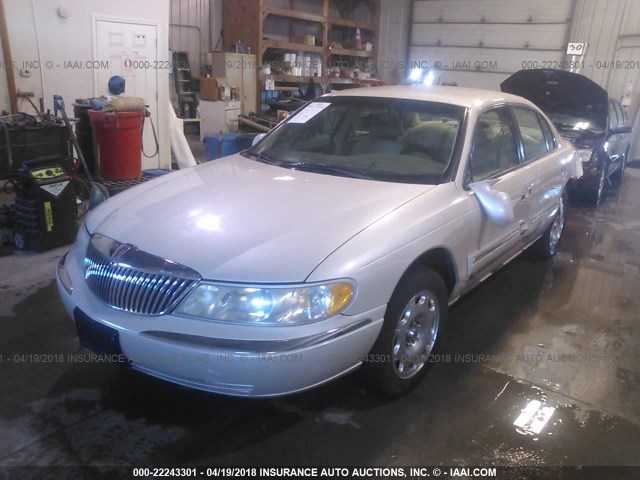 1LNHM97V7YY763915 - 2000 LINCOLN CONTINENTAL  棕色 照片 2