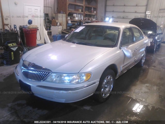 1LNHM97V7YY763915 - 2000 LINCOLN CONTINENTAL  TAN photo 2