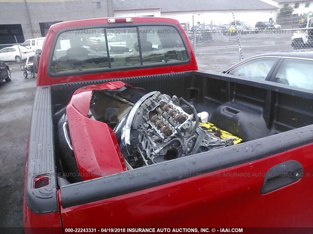 1FTSX21566EB04174 - 2006 FORD F250 SUPER DUTY RED photo 8