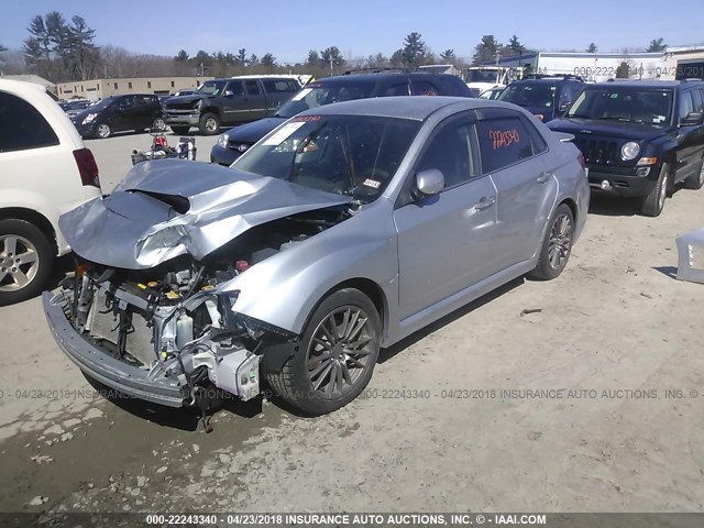 JF1GV7E62DG015723 - 2013 SUBARU IMPREZA WRX SILVER photo 2