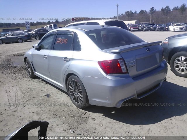 JF1GV7E62DG015723 - 2013 SUBARU IMPREZA WRX SILVER photo 3