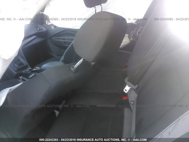 1FMCU0F79EUD06292 - 2014 FORD ESCAPE S GRAY photo 8