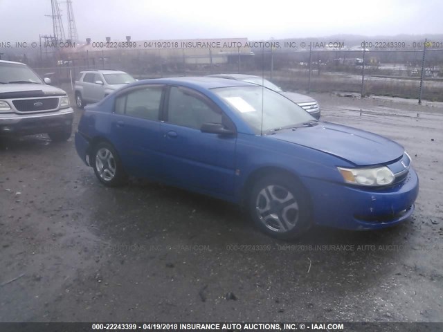 1G8AL52F54Z103226 - 2004 SATURN ION LEVEL 3 BLUE photo 1