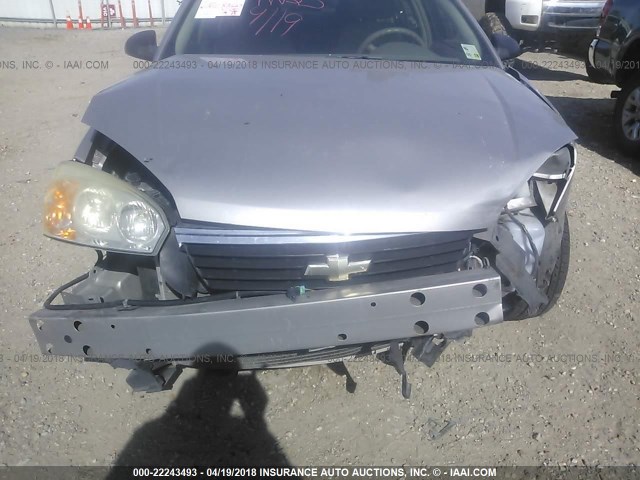 1G1ZS58F37F314300 - 2007 CHEVROLET MALIBU LS 银色 照片 6