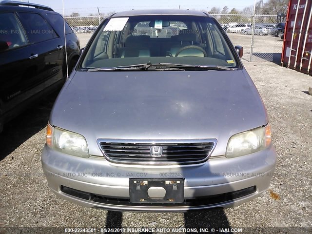 JHMRA1868VC004031 - 1997 HONDA ODYSSEY LX GOLD photo 6