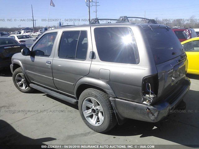 JN8DR09Y32W732675 - 2002 NISSAN PATHFINDER LE/SE GRAY photo 3