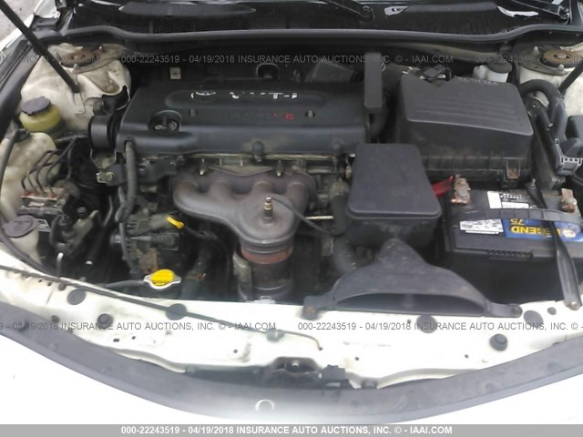4T1BE46K07U514911 - 2007 TOYOTA CAMRY NEW GENERAT CE/LE/XLE/SE WHITE photo 10