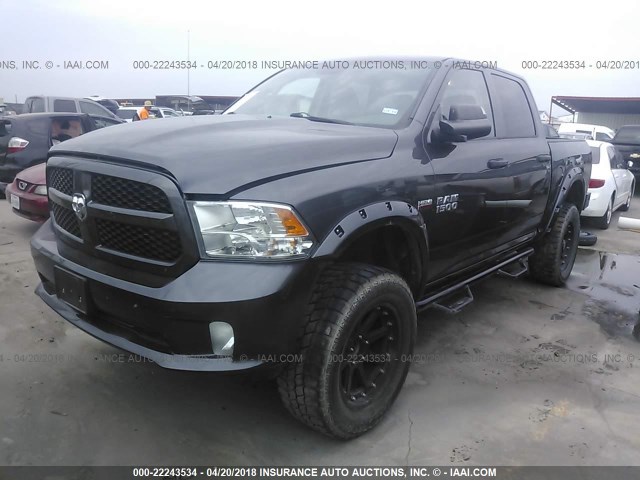 1C6RR7KT1ES276204 - 2014 RAM 1500 ST GRAY photo 2