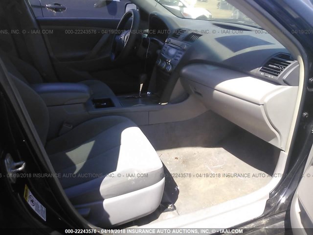 4T1BE46K37U001054 - 2007 TOYOTA CAMRY NEW GENERAT CE/LE/XLE/SE BLACK photo 5