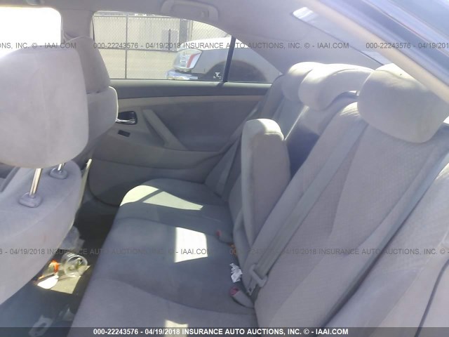 4T1BE46K37U001054 - 2007 TOYOTA CAMRY NEW GENERAT CE/LE/XLE/SE BLACK photo 8