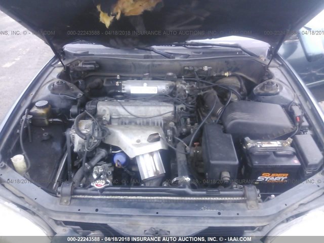 JT2BG12K6T0343370 - 1996 TOYOTA CAMRY DX/LE/XLE GREEN photo 10