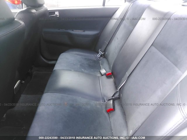 JA3AJ26E76U068098 - 2006 MITSUBISHI LANCER ES WHITE photo 8