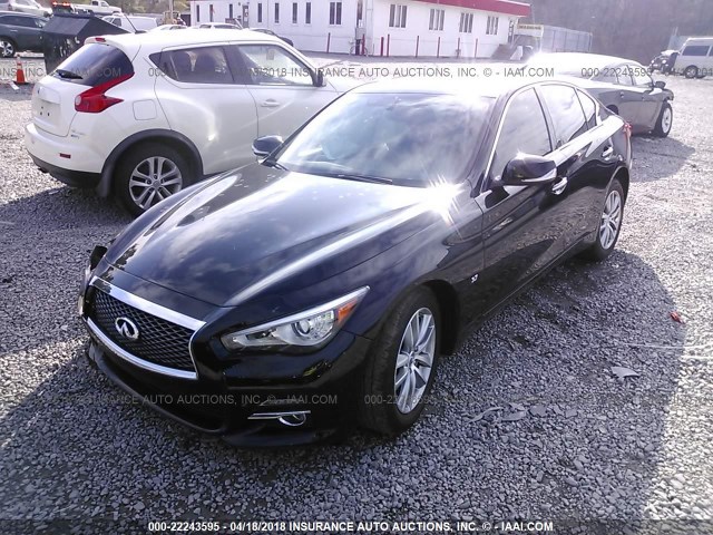 JN1BV7AR0FM418742 - 2015 INFINITI Q50 PREMIUM/SPORT BLACK photo 2