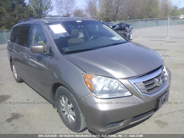5FNRL3H71AB043833 - 2010 HONDA ODYSSEY EXL ოქროსფერი ფოტო 1