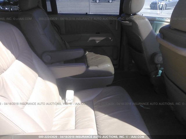 5FNRL3H71AB043833 - 2010 HONDA ODYSSEY EXL ოქროსფერი ფოტო 8