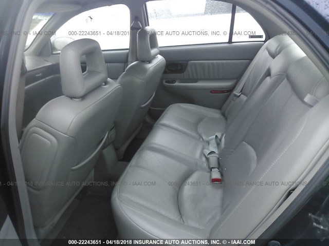 2G4WF551321209386 - 2002 BUICK REGAL GS BLUE photo 8