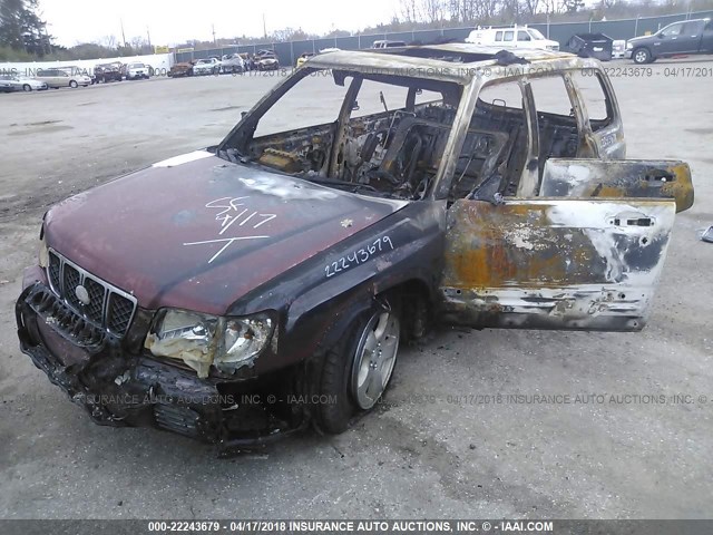 JF1SF65651H704968 - 2001 SUBARU FORESTER S 红色 照片 2