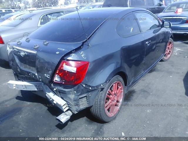 JTKDE167X60108088 - 2006 TOYOTA SCION TC 灰色 照片 4