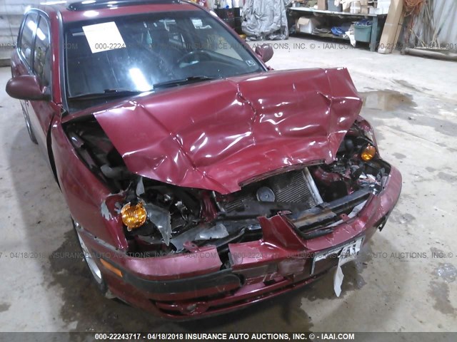 KMHDN56D75U143615 - 2005 HYUNDAI ELANTRA GLS/GT RED photo 6