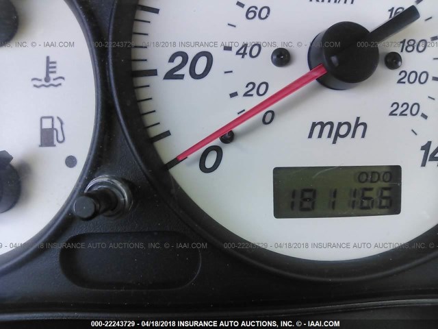 JM1BJ246821535137 - 2002 MAZDA PROTEGE PR5 红色 照片 7