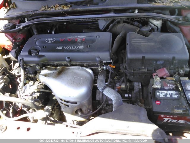 4T1CE38PX4U896321 - 2004 TOYOTA CAMRY SOLARA SE/SLE Qırmızı foto 10